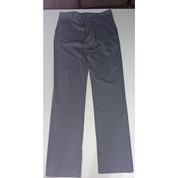 Rhone Pants Mens Commuter Slim Stretch Gray 32x34 Performance Chino - Picture 1 of 9